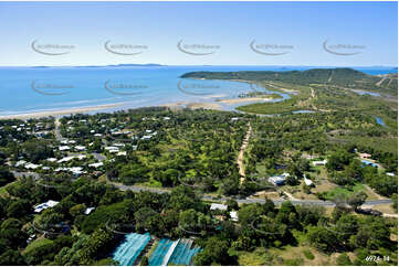 Aerial Photo Kinka Beach QLD Aerial Photography