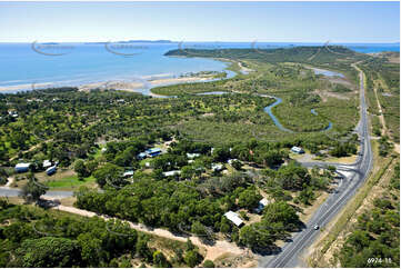 Aerial Photo Kinka Beach QLD Aerial Photography