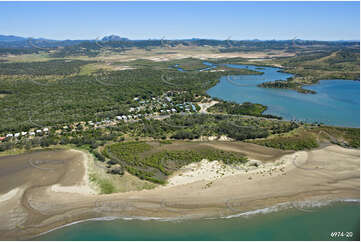 Aerial Photo Kinka Beach QLD Aerial Photography