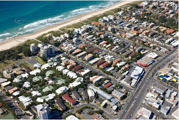 Aerial Photo Mermaid Beach QLD Aerial Photography