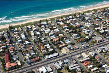 Aerial Photo Mermaid Beach QLD Aerial Photography