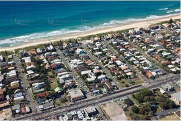 Aerial Photo Mermaid Beach QLD Aerial Photography