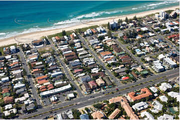 Aerial Photo Mermaid Beach QLD Aerial Photography