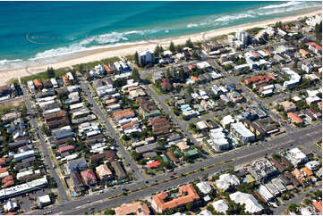 Aerial Photo Mermaid Beach QLD Aerial Photography