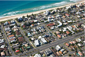 Aerial Photo Mermaid Beach QLD Aerial Photography