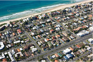 Aerial Photo Mermaid Beach QLD Aerial Photography