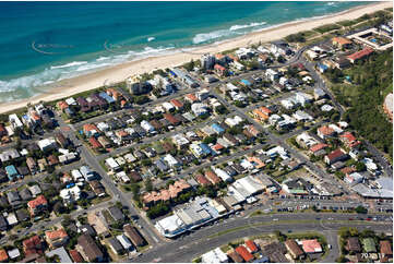 Aerial Photo Mermaid Beach QLD Aerial Photography