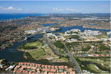 Aerial Photo Varsity Lakes QLD Aerial Photography