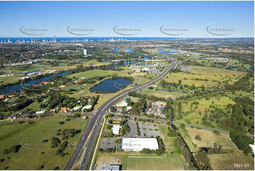 Aerial Photo Carrara QLD Aerial Photography