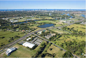 Aerial Photo Carrara QLD Aerial Photography