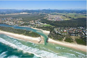 Aerial Photo Pottsville NSW Aerial Photography