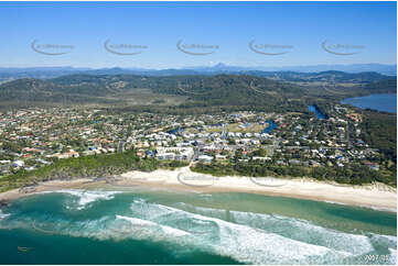 Aerial Photo Cabarita Beach / Bogangar NSW Aerial Photography