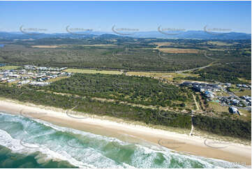 Aerial Photo Casuarina Beach NSW Aerial Photography