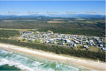 Aerial Photo Casuarina Beach NSW Aerial Photography