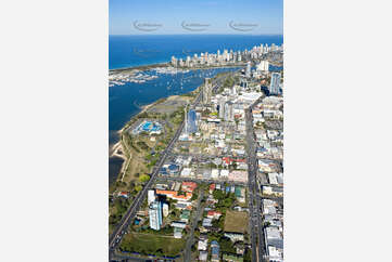Aerial Photo Southport QLD Aerial Photography