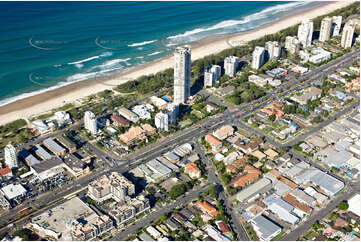 Aerial Photo Miami QLD Aerial Photography