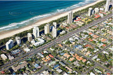 Aerial Photo Burleigh Heads QLD Aerial Photography