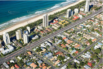 Aerial Photo Burleigh Heads QLD Aerial Photography