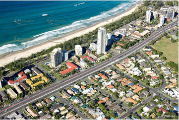Aerial Photo Burleigh Heads QLD Aerial Photography