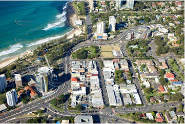 Aerial Photo Burleigh Heads QLD Aerial Photography