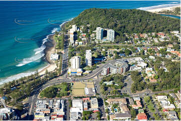 Aerial Photo Burleigh Heads QLD Aerial Photography