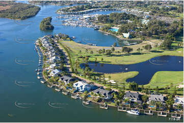 Aerial Photo Sanctuary Cove QLD Aerial Photography