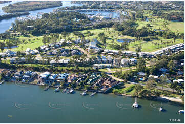 Aerial Photo Sanctuary Cove QLD Aerial Photography