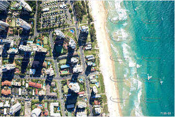 Vertical Aerial Photo Main Beach QLD Aerial Photography