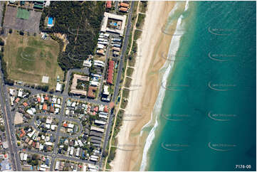 Vertical Aerial Photo Miami QLD Aerial Photography