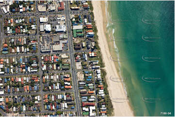 Vertical Aerial Photo Palm Beach QLD Aerial Photography