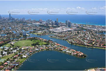 Aerial Photo Mermaid Waters QLD Aerial Photography