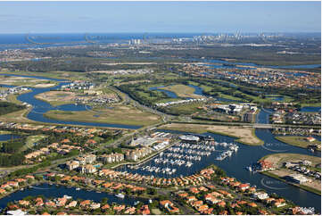 Aerial Photo Hope Island QLD Aerial Photography