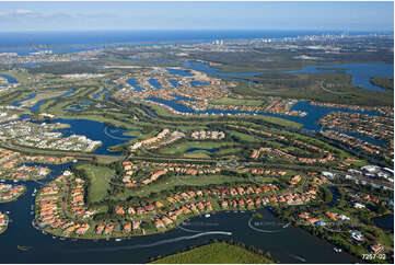 Aerial Photo Hope Island QLD Aerial Photography