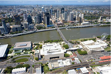 Aerial Photo Brisbane CBD QLD Aerial Photography