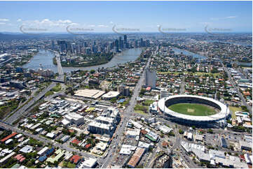 Aerial Photo Woolloongabba QLD Aerial Photography