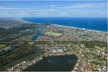 Aerial Photo Elanora QLD Aerial Photography