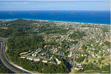 Aerial Photo Currumbin Waters QLD Aerial Photography