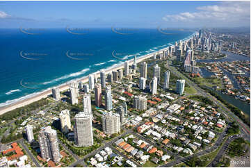 Aerial Photo Main Beach QLD Aerial Photography
