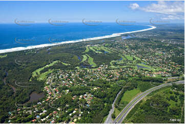 Aerial Photo Ocean Shores NSW Aerial Photography