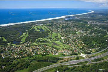 Aerial Photo Ocean Shores NSW Aerial Photography