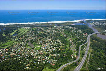 Aerial Photo Ocean Shores NSW Aerial Photography