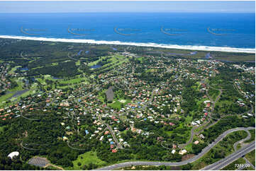 Aerial Photo Ocean Shores NSW Aerial Photography