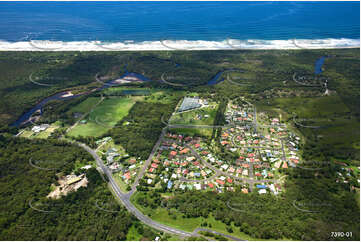 Aerial Photo Brunswick Heads NSW Aerial Photography