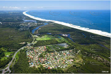 Aerial Photo Brunswick Heads NSW Aerial Photography