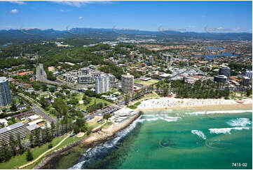 Aerial Photo Burleigh Heads QLD Aerial Photography