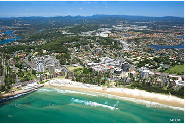 Aerial Photo Burleigh Heads QLD Aerial Photography