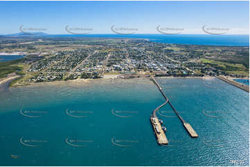 Aerial Photo Bowen CBD Area Aerial Photography