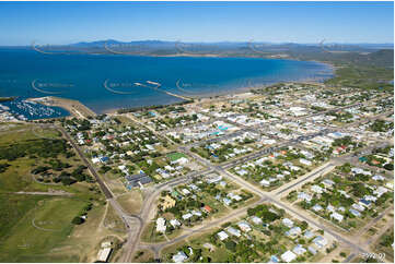 Aerial Photo Bowen CBD Area Aerial Photography