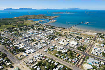 Aerial Photo Bowen CBD Area Aerial Photography