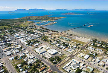 Aerial Photo Bowen CBD Area Aerial Photography